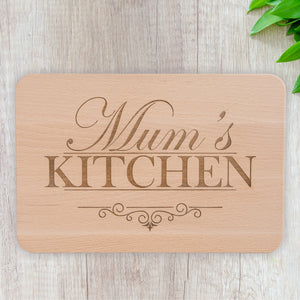 Mum's Kitchen Wooden Chopping Board