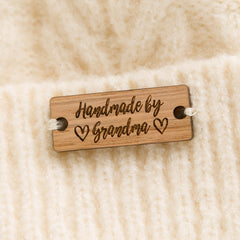 Wooden labels - Handmade from Hobbii