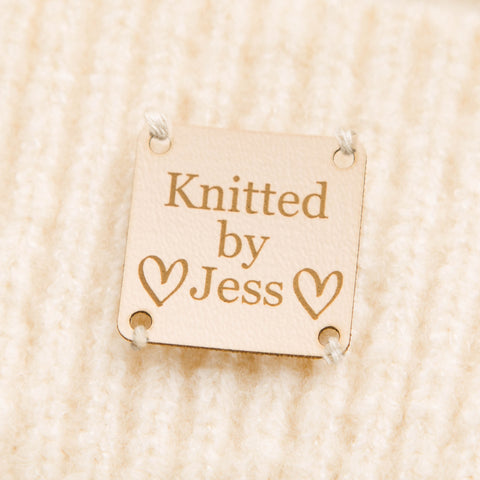 Personalised Crochet Tags  Wooden Clothing Tags / Knitting Tags – The  Cotswolds Laser Co