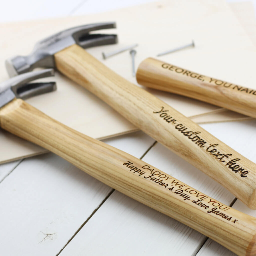 Personalised Wooden Hammer